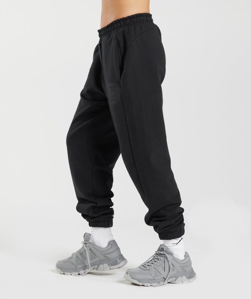 Women's Gymshark GS10 Year Jogger Black | NZ 8JIMUA